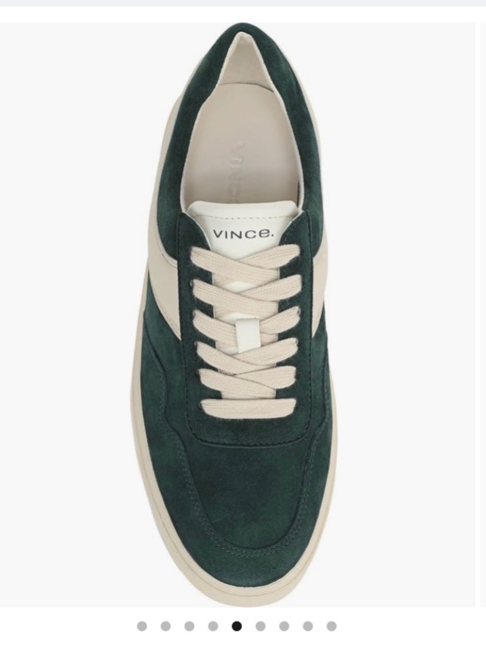 Vince Benfield Suede Sneaker Evergreen SZ 9 & 9.5